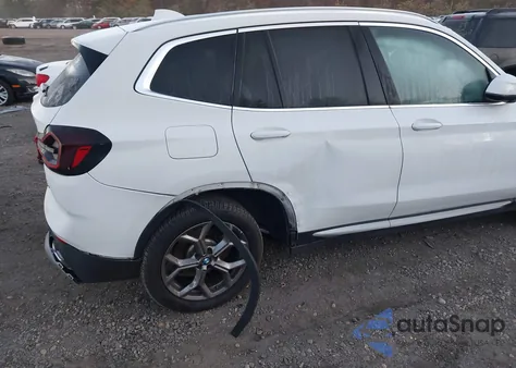 2023 BMW X3 xDrive30I from USA, damaged, VIN 5UX53DP00P9R81977